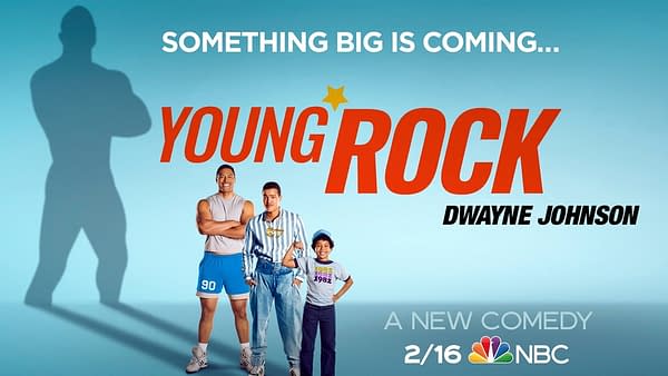 Young Rock premieres this February on NBC. (Image: NBCU)