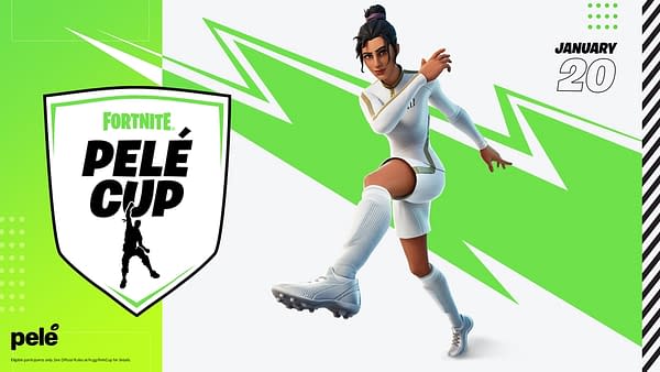 Now you can compete in the Fortnite Pelé Cup happening this week, courtesy of Epic Games.