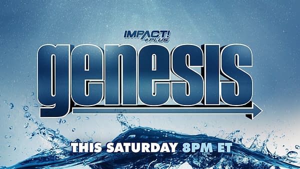 The official logo for the Impact Wrestling Genesis Impact Plus special