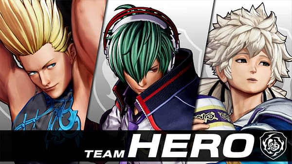 A look at Team HERO as they head into The King Of Fighters XV, courtesy of SNK.