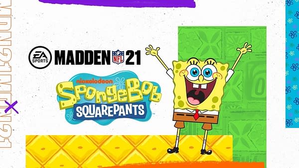 Who throws a mean pineapple under the sea? Courtesy of Electronic Arts.