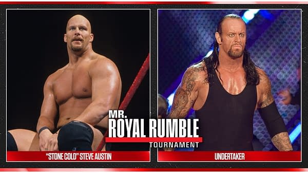 Who's Mr. Royal Rumble: Stone Cold Steve Austin or Undertaker, image courtesy WWE.