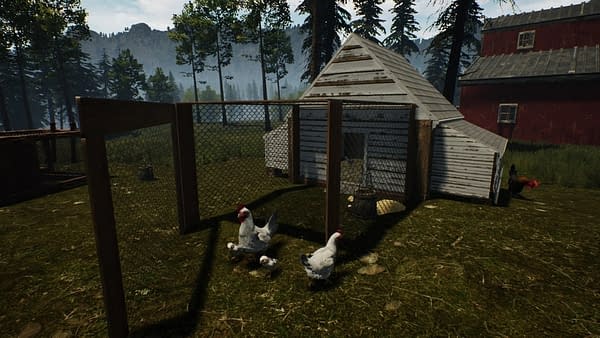 Who is gonna take care of my family's chickens in Ranch Simulator? Courtesy of Excalibur Games..