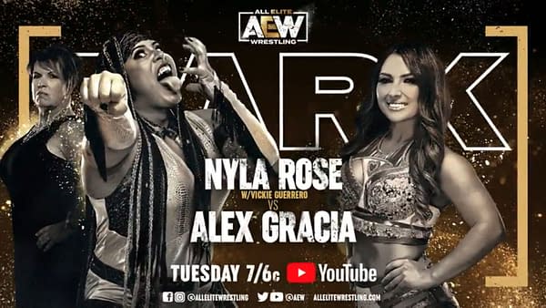 Nyla Rose will take on Alex Gracia on this week's episode of Dark.