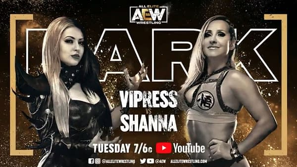 Vipress faces Shanna on this week's episode of AEW Dark.