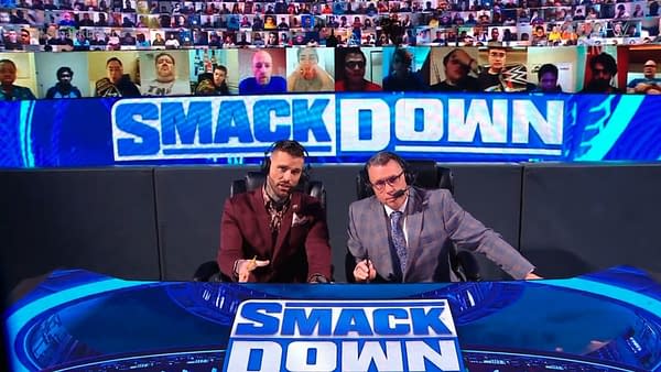 Corey Graves and Michael Cole terrorize the eardrums of viewers of WWE Friday Night Smackdown with their "commentary"