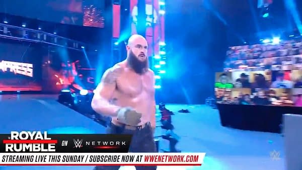 Braun Strowman returned on WWE Smackdown last night, just in time for the Royal Rumble