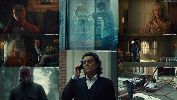 American Gods offered a look at the next Season 3 episode. (Images: STARZ)