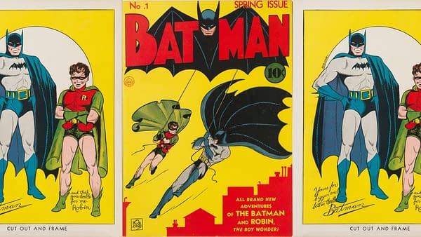 Batman #1 CGC 9.4, 1940 from DC Comics.