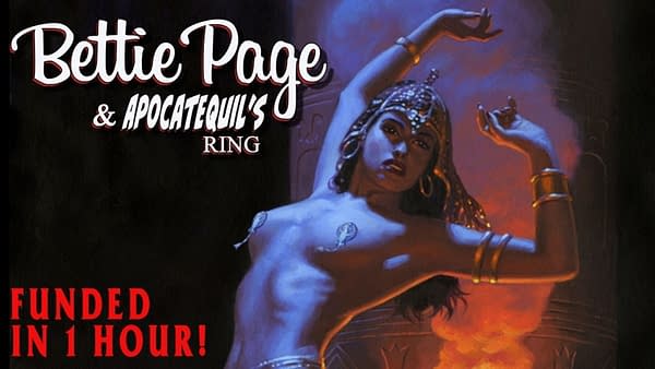 Stephen Mooney's Bettie Page: Tomb Raider Comic With Greg Hildebrandt