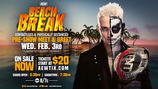 Darby Allin will engage in his riskiest stunt yet when he meets with the hoi polloi before tonight's AEW Dynamite