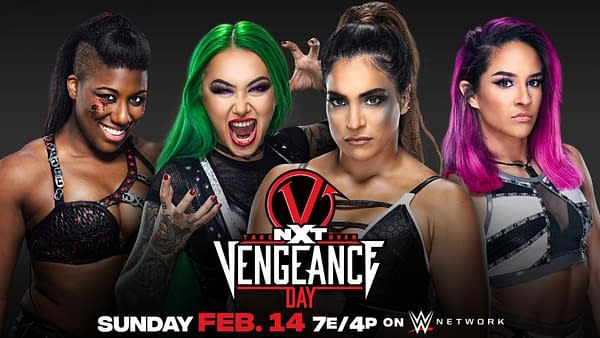 Shotzi Blackheart and Ember Moon will take on Raquel Gonzalez and Dakota Kai in the finals of the Women's Dusty Rhodes Classic at NXT Takeover Vengeance Day.