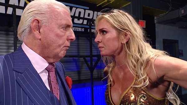 In borderline elder abuse, Charlotte Flair bullies her father, The Nature Boy Ric Flair.