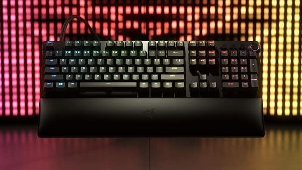 A look at the Huntsman V2 Analog Keyboard, courtesy of Razer.