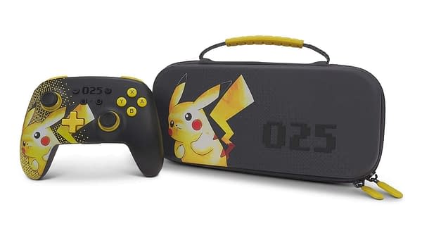 A look at the Pokémon protection case and controller for Nintendo Switch, courtesy of Power A.