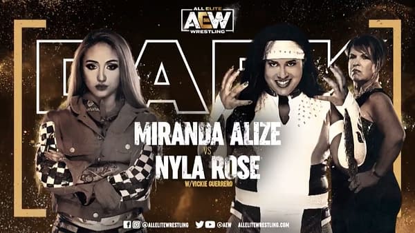 Miranua Alize will face Nyla Rose on Dark this week.
