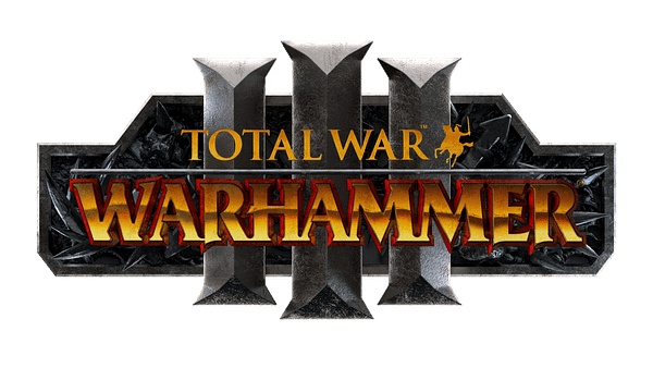 New logo for Total War: Warhammer III, courtesy of SEGA.