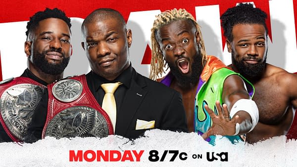 The New Day will challenge Hurt Business for the Raw Tag Team Championships on WWE Raw next week.