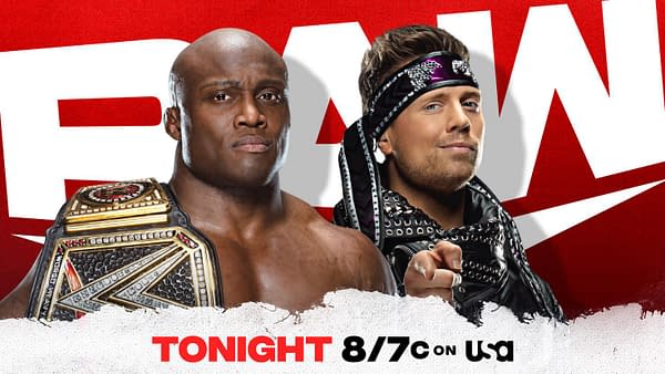 The Miz will attempt to regain the WWE Championship from Bobby Lashley in a rematch on WWE Raw tonight.