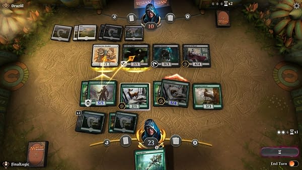 Magic Arena is a prime example of a good way to play Magic: The Gathering with friends remotely.
