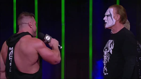 Brian Cage professes his respect to Sting on AEW Dynamite: St. Patrick's Day Slam.