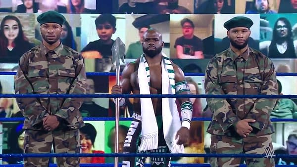 In a total mindf**k, Apollo Crews reveals he's had a thick Nigerian accent all along and was just faking not having an accent before on WWE Smackdown.