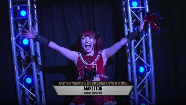 Maki Itoh makes her AEW Debut