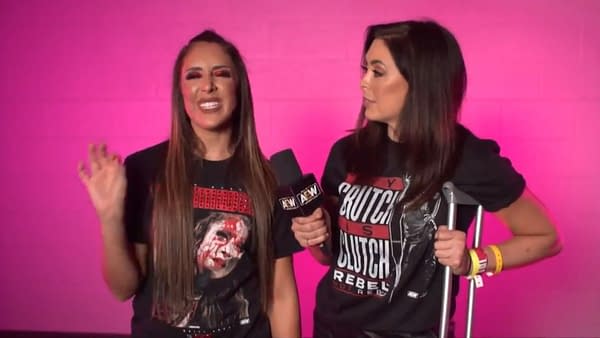Britt Baker (w/ Rebel) has a lot of positive things to say about herself on AEW Dynamite