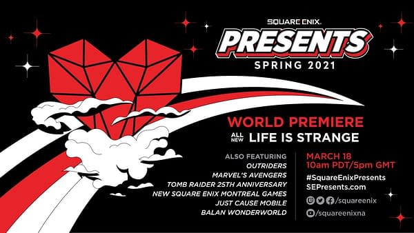 A look at the poster for Square Enix Presents.