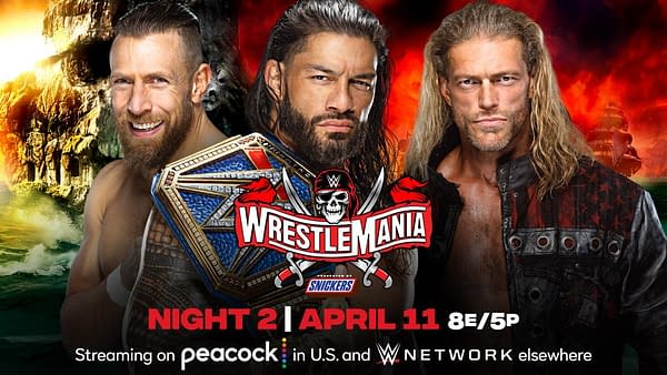 Daniel Bryan will now be a part of a triple threat for the Universal Championship with Roman Reigns and Edge at WrestleMania.