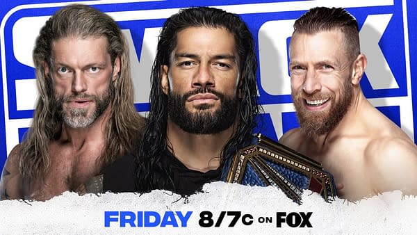 Smackdown Preview:Roman Reigns, Edge, and Daniel Bryan will TALK the night before WrestleMania on WWE Smackdown!