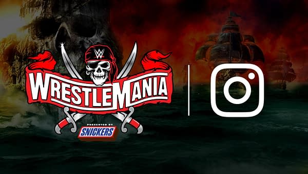 WWE wants you to get comfortable with seeing yourself as a pirate with this new WrestleMania Instagram AR lens.