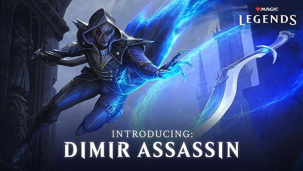 A look at the Dimir Assassin found in Magic: Legends, courtesy of Perfect World Entertainment.