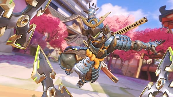 Overwatch Archives 2021 will have you snagging this samurai gear for Genji. Courtesy of Blizzard Entertainment.