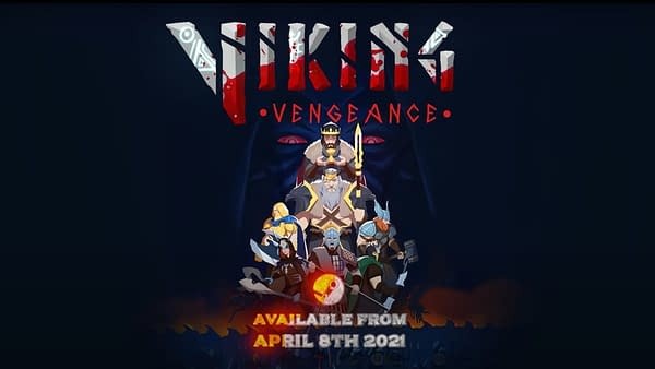 Promotional art for Viking Vengeance, a new indie roguelite RPG by Lowpoly Interactive.