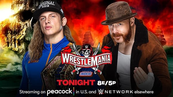 Match Graphic for Riddle vs. Sheamus for the United States Championship at WrestleMania 37 Night 2