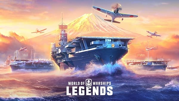 Are you ready for aircraft carriers in World Of Warships: Legends? Courtesy of Wargaming.