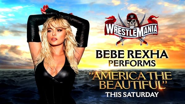 Bebe Rexha will perform America the Beautiful at WrestleMania this year.