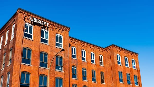 Montreal, Canada - April 2021: exterior view of the Ubisoft Headquarters located in the Mile End neighborhood. Editorial credit: Awana JF / Shutterstock.com