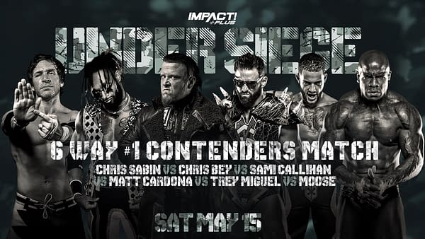 The next contender for Kenny Omega will be decided at Impact Wrestling's Under Siege Impact Plus special