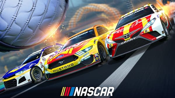 Rocket League Launches The NASCAR Fan Pack Into The Game