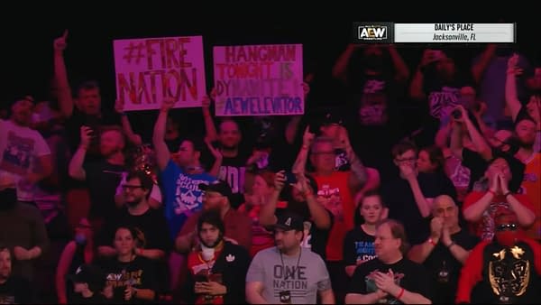 Finally, The Crowd has returned to AEW Dynamite