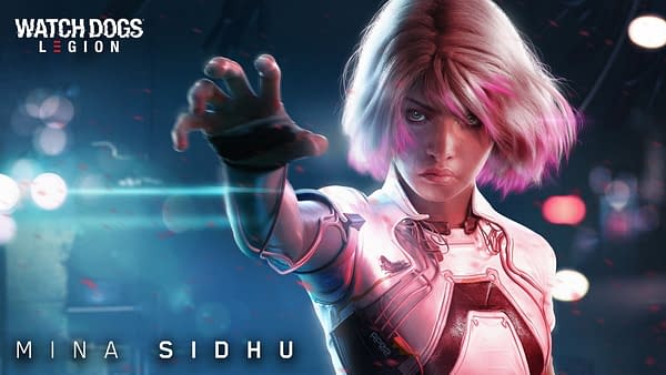 A look at the new hero character, Mina Sidhu, courtesy of Ubisoft.