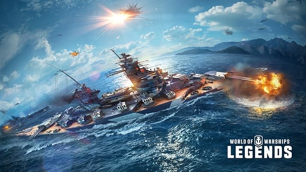 A look at the French Battleship Champagne in World Of Warships: Legends, courtesy of Wargaming.