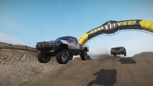 A look at one of the new trucks in action in Wreckfest, courtesy of THQ Nordic.