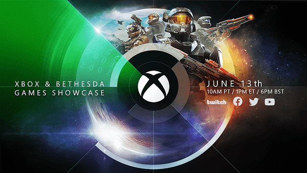 Promo at for the Xbox & Bethesda Games Showcase, courtesy of Microsoft.