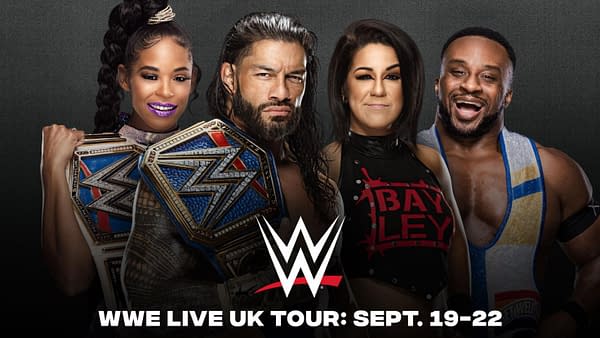 WWE to Spread Joy (and Hopefully Nothing Else) to UK in September