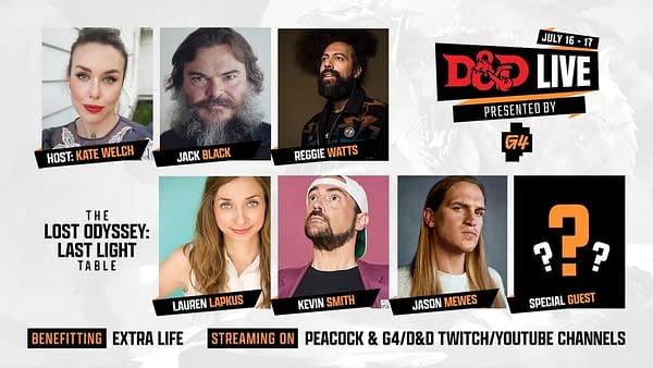 D&D Live 2021 Announces First Celebrity Dungeons & Dragons Game