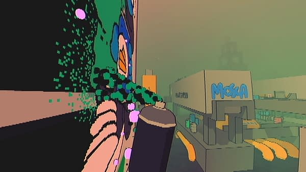 With gnarly graphics reminiscent of the music video for "Paranoid Android" by the rock band Radiohead, SLUDGE LIFE by Devolver Games looks surprisingly cool.