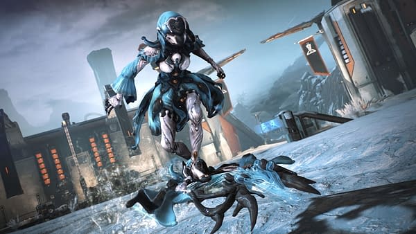 A look at the Sisters Of Parvos Warframe coming to the game. Courtesy of Digital Extremes.